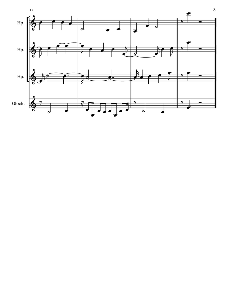 Prayerful Musing 122 Prayerful Musing 122 Small Ensemble scores gallery preview page 3