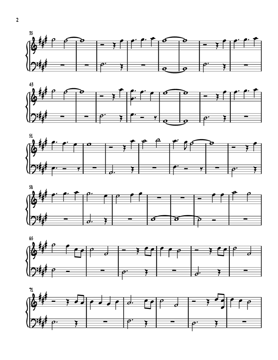 Final Countdown Final Countdown Piano Solo scores gallery preview page 2