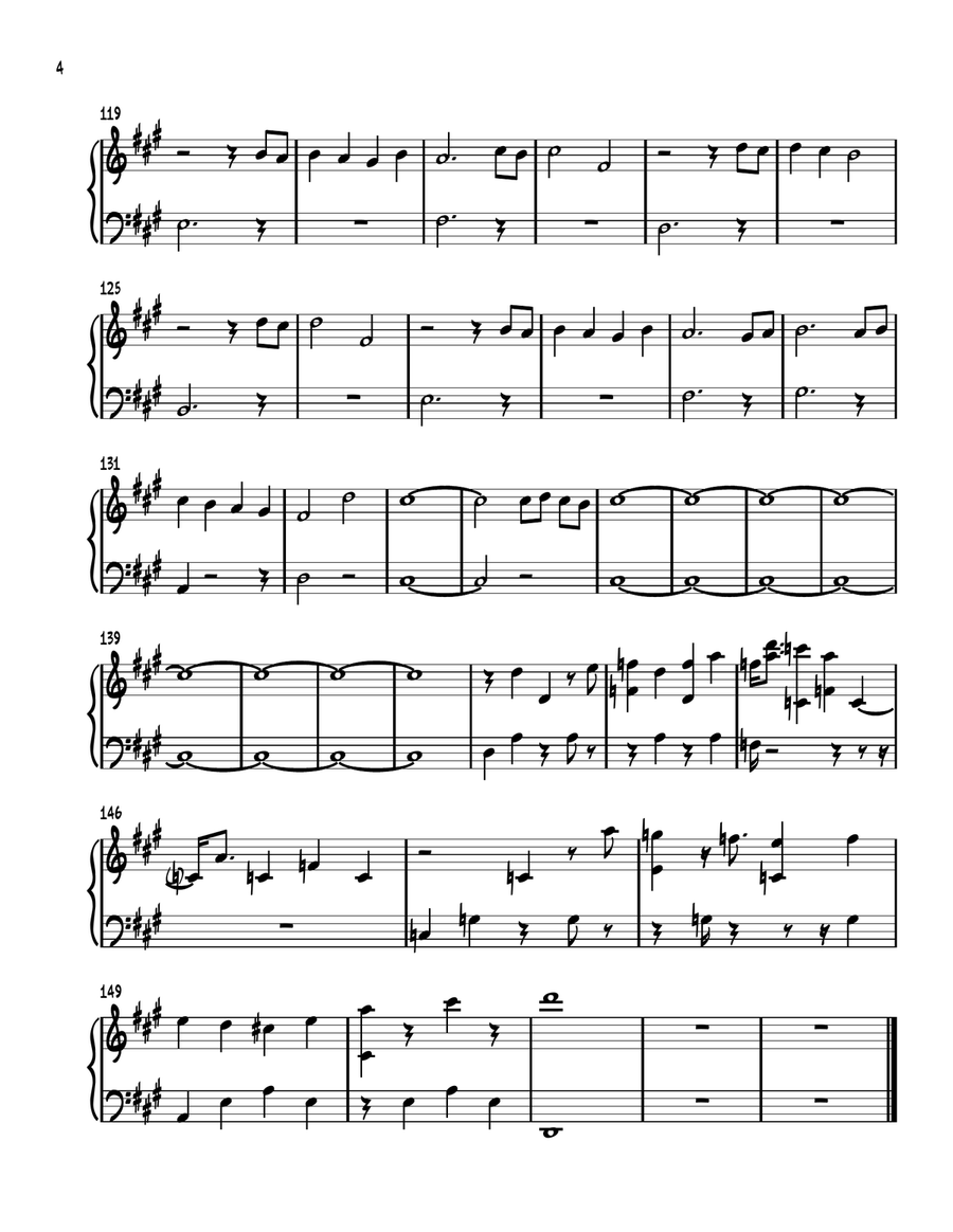 Final Countdown Final Countdown Piano Solo scores gallery preview page 4