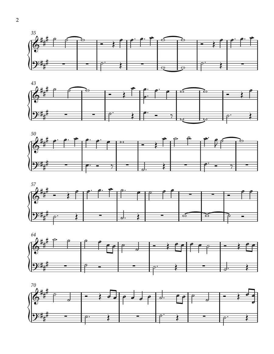 Final Countdown Final Countdown Easy Piano scores gallery preview page 2