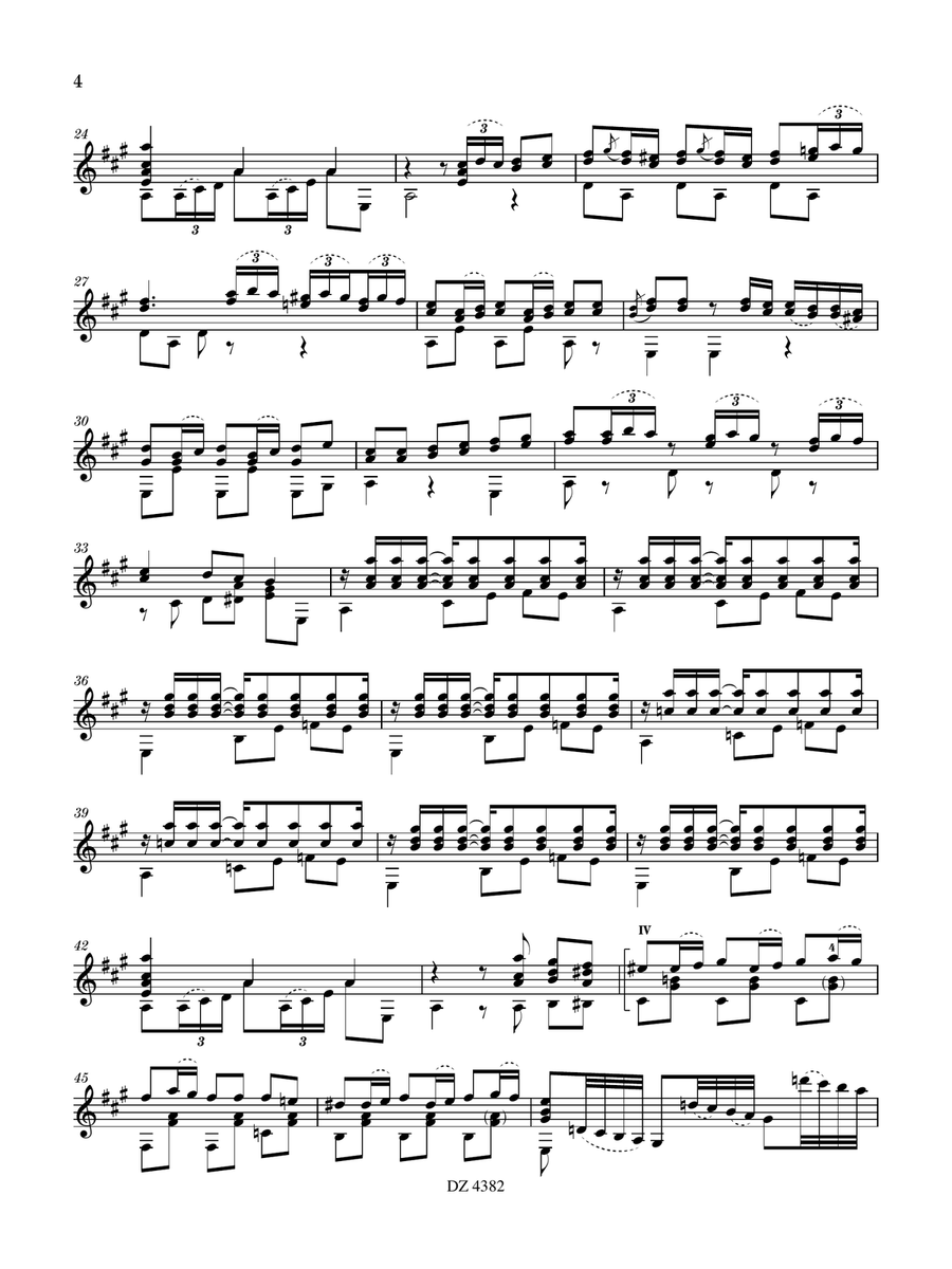 ...de sangre y miel - The Music of Arcas and Bosch Classical Guitar scores gallery preview page 5