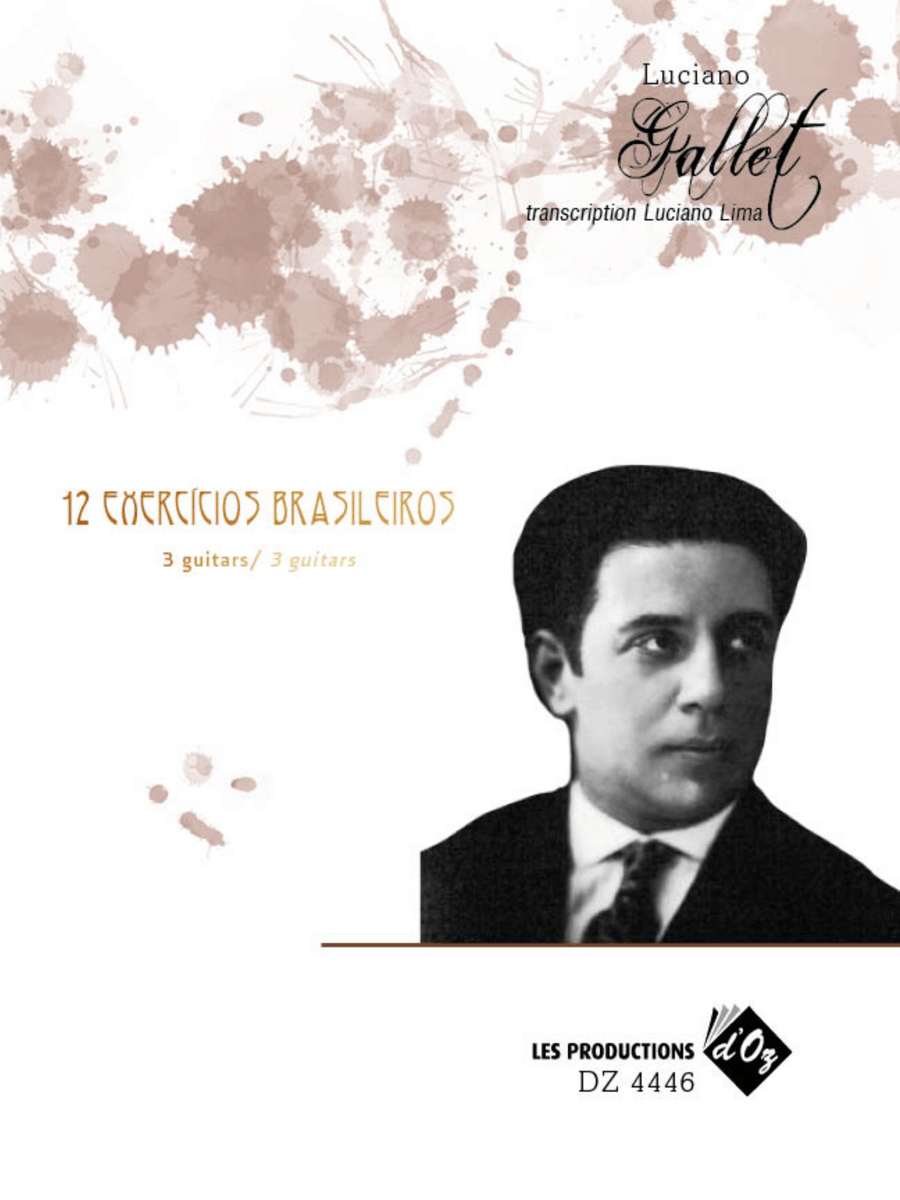 12 Exercícios Brasileiros Guitar Ensemble scores gallery preview page 1