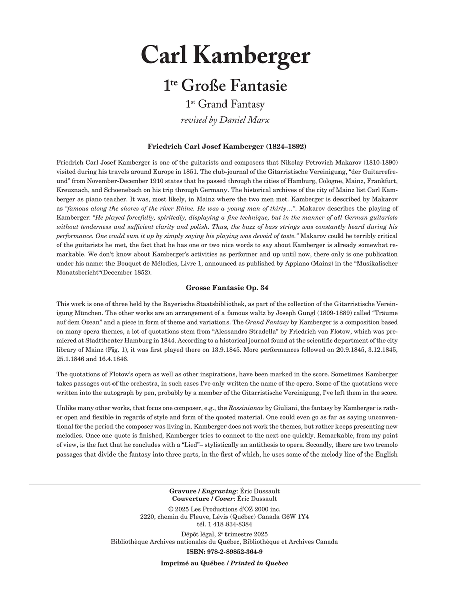 1te Große Fantasie Classical Guitar scores gallery preview page 2