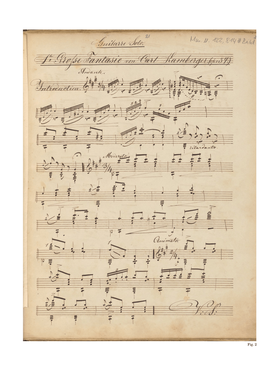 1te Große Fantasie Classical Guitar scores gallery preview page 4