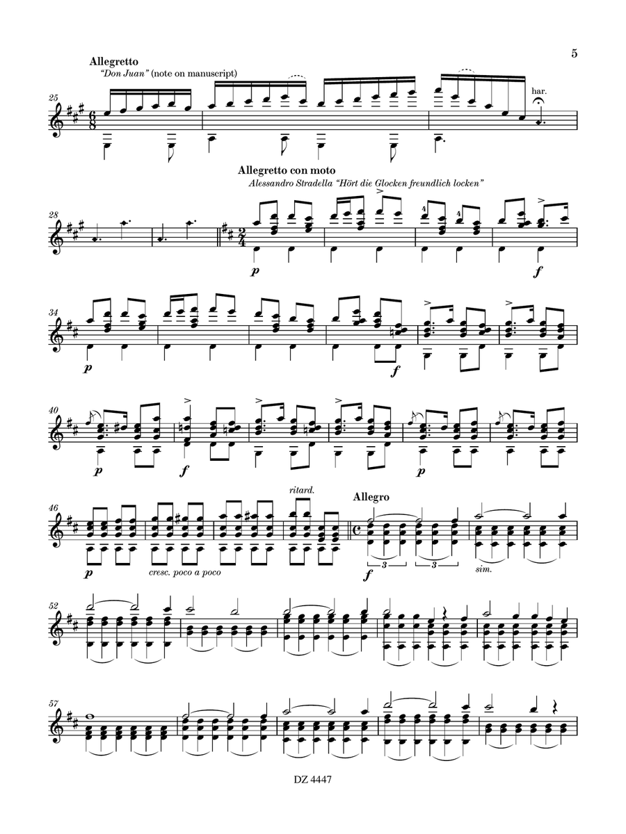 1te Große Fantasie Classical Guitar scores gallery preview page 6