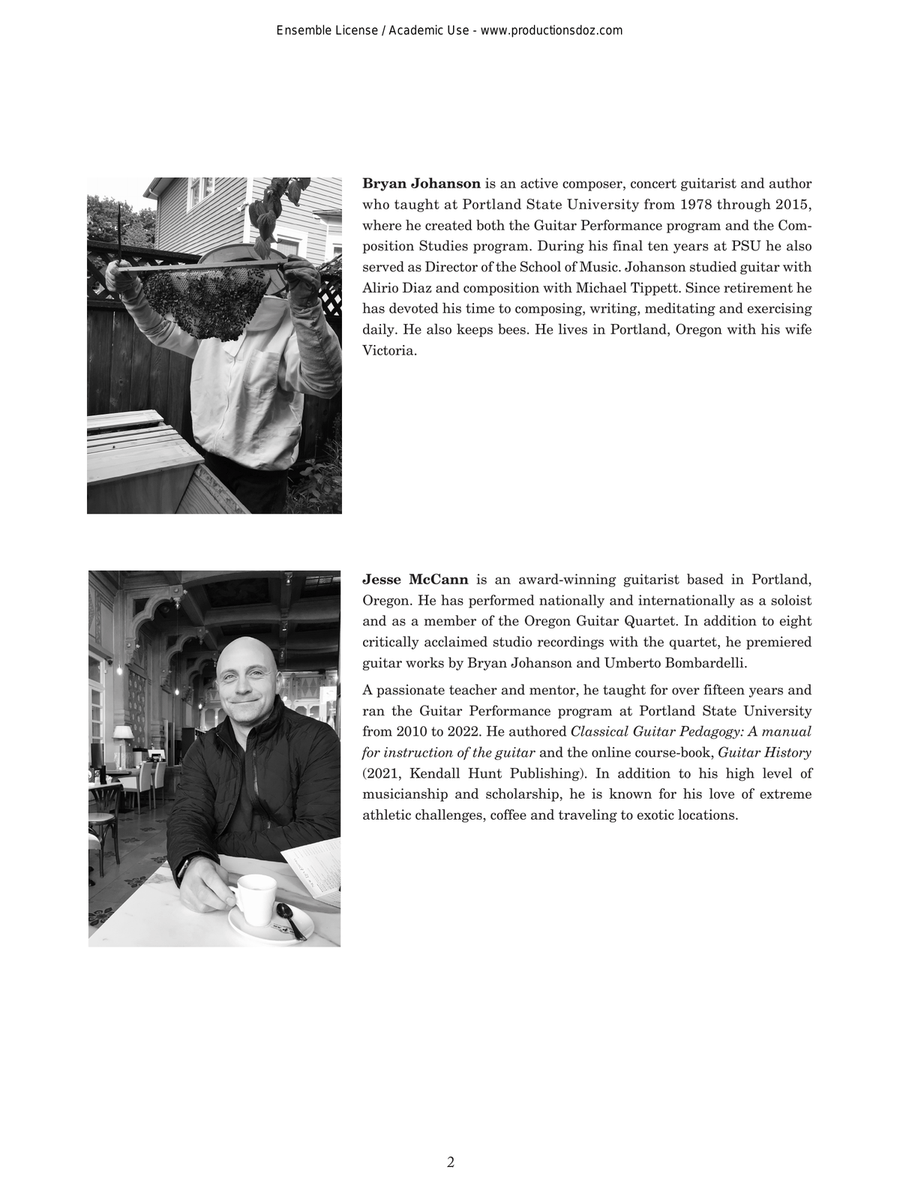 Guitar Repertoire - A Guide to the Essential Music for Solo Classical Guitar Acoustic Guitar scores gallery preview page 2