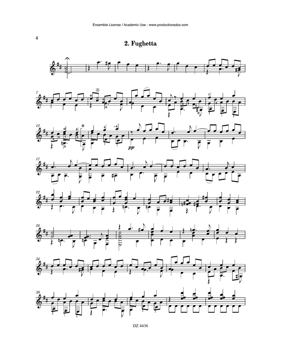 Chronicle-19 Classical Guitar - Digital Sheet Music page 5
