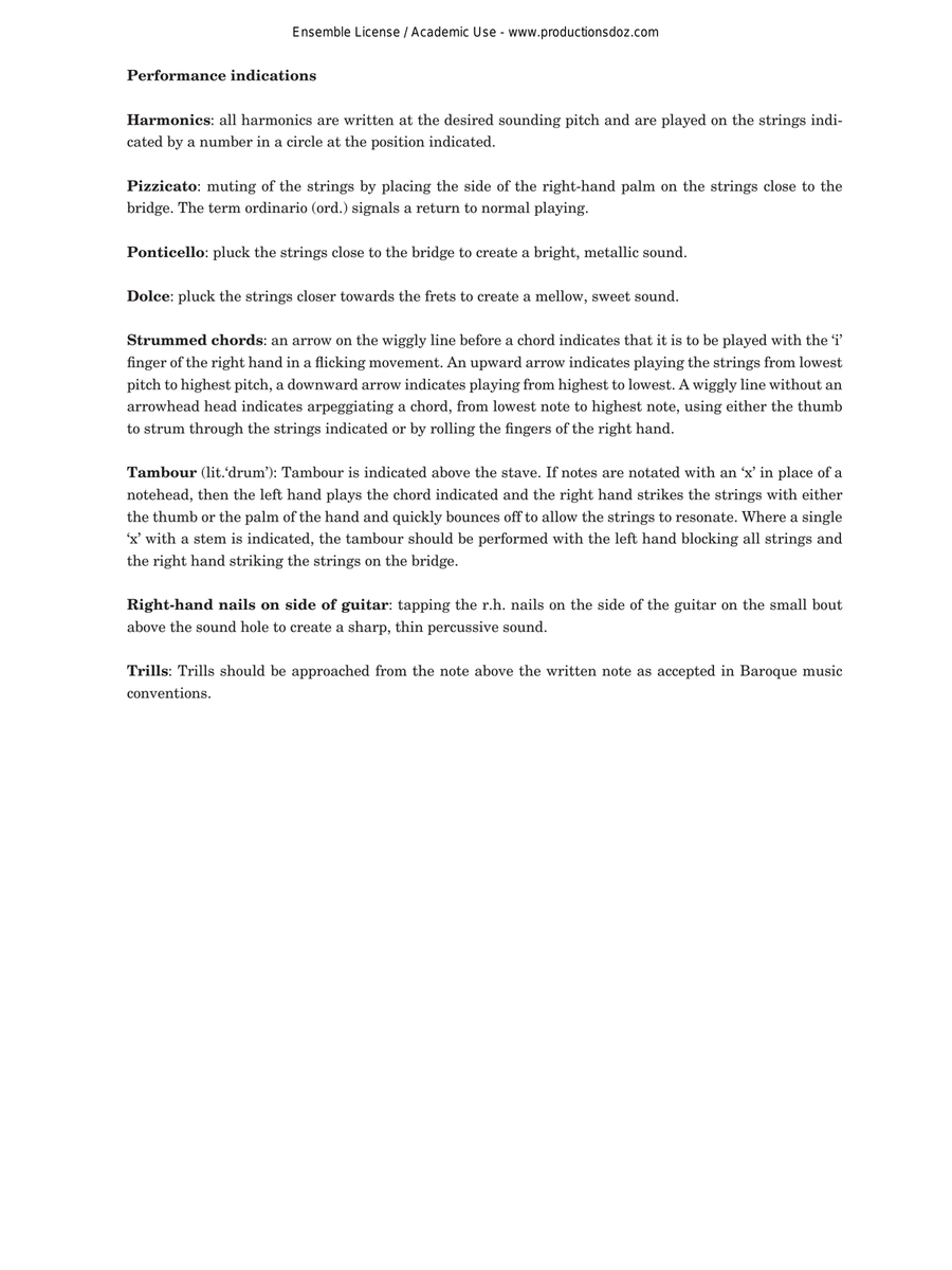 Water Music Suite No. 2 Guitar Ensemble scores gallery preview page 4
