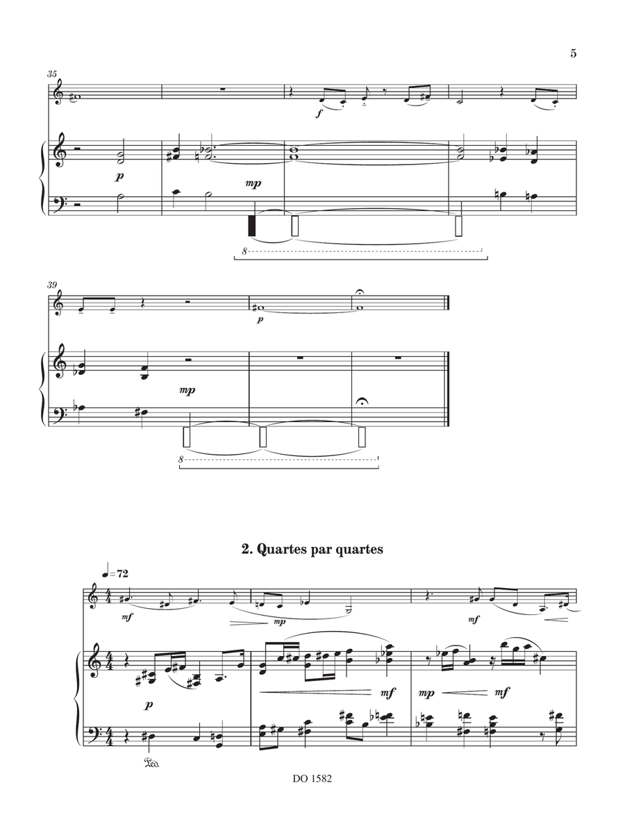 Hommage à José Evangelista Clarinet Solo scores gallery preview page 6