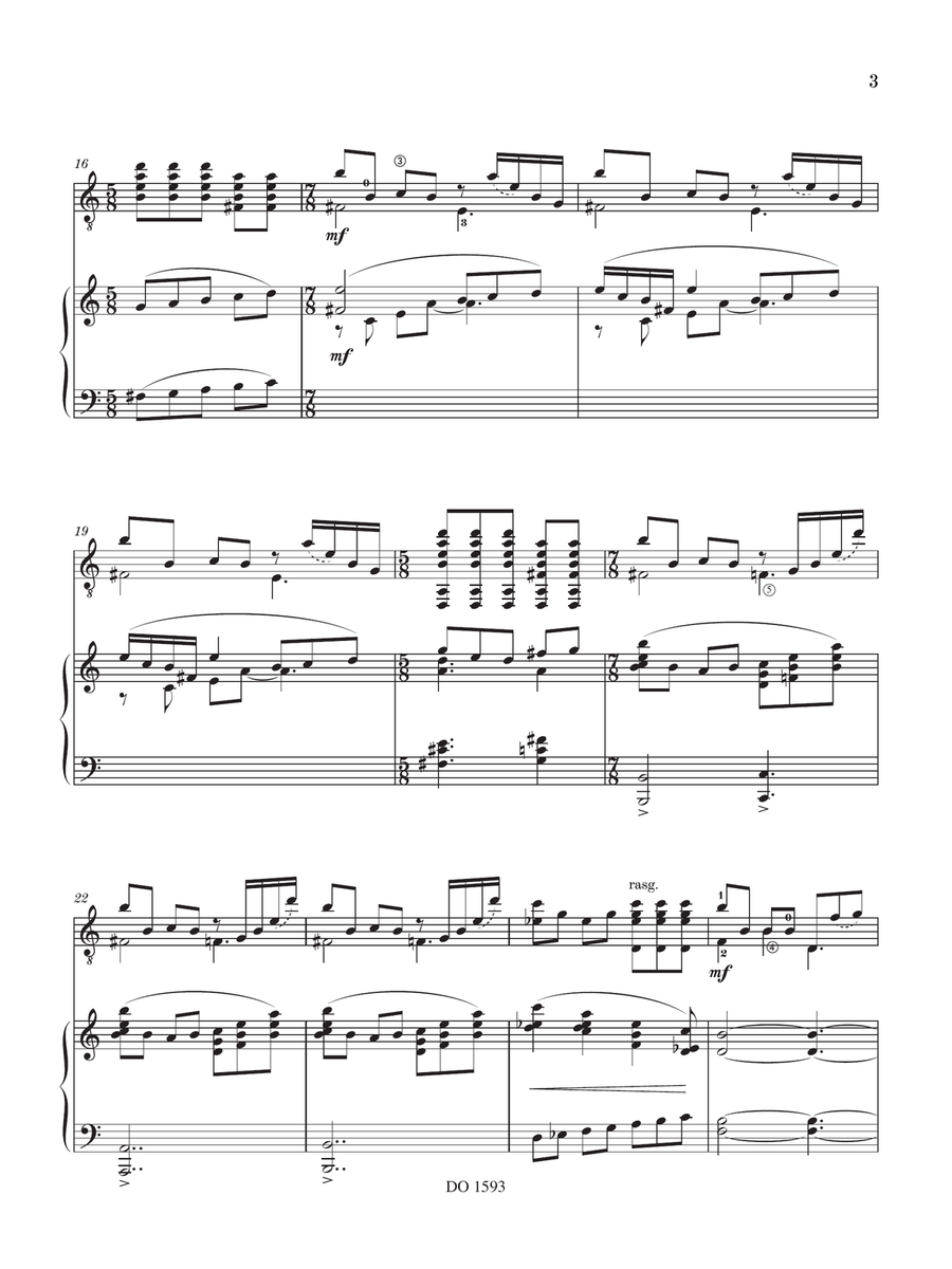 La Otra Historia Classical Guitar scores gallery preview page 4