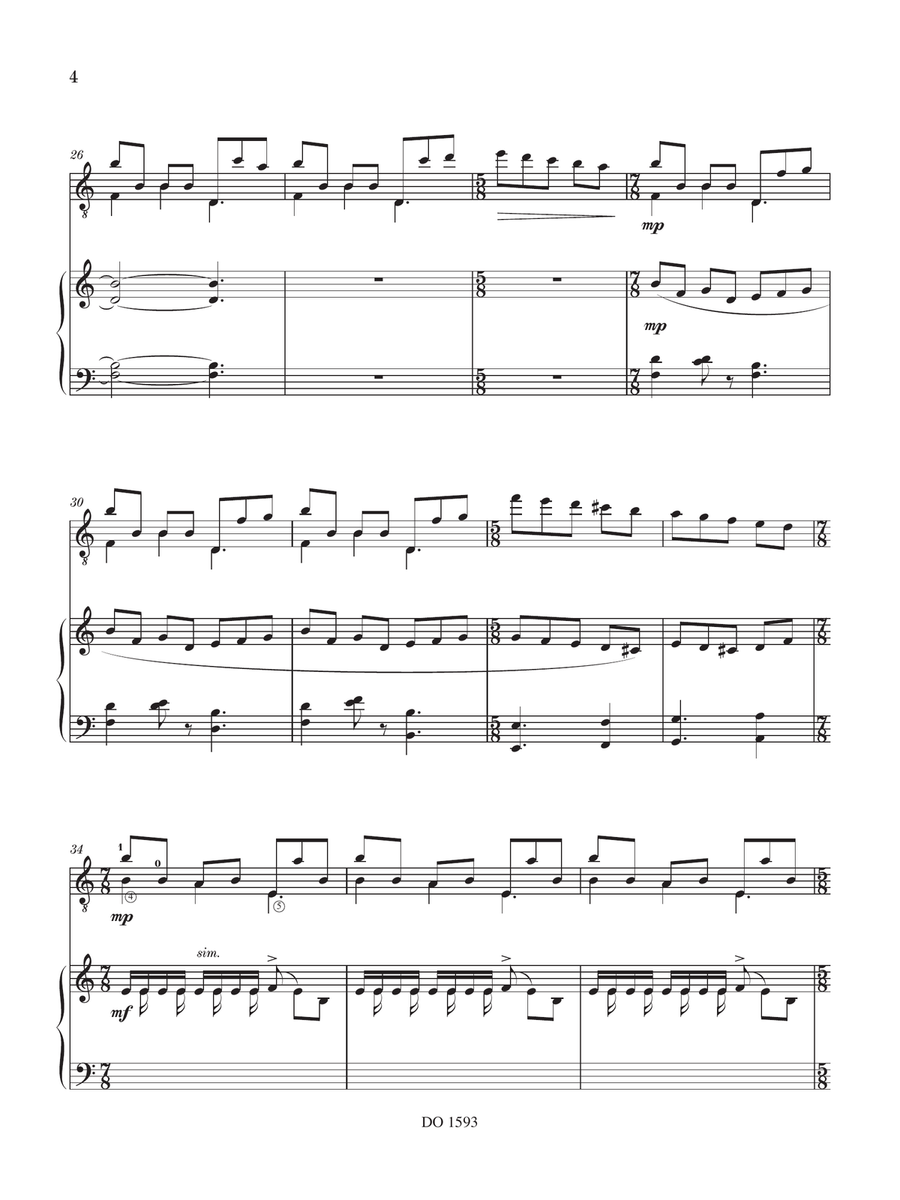 La Otra Historia Classical Guitar scores gallery preview page 5
