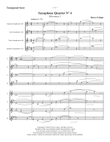 Saxophone Quartet Nº 4