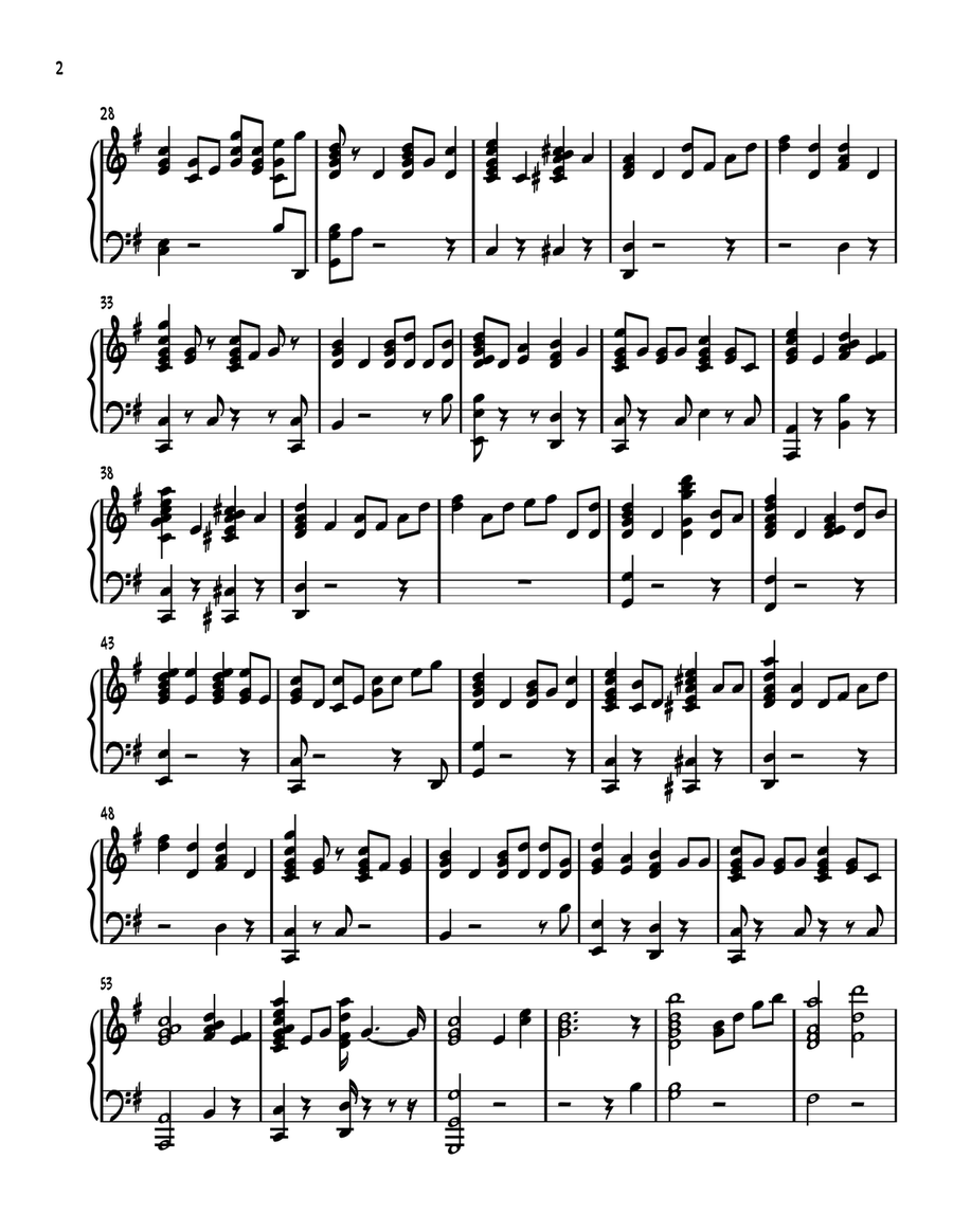 Can You Feel The Love Tonight Piano Solo scores gallery preview page 2