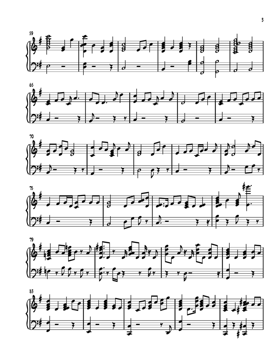 Can You Feel The Love Tonight Piano Solo scores gallery preview page 3