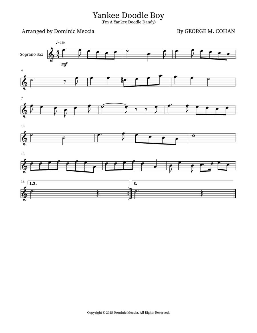 Yankee Doodle Boy Yankee Doodle Boy Woodwind Duet scores gallery preview page 2