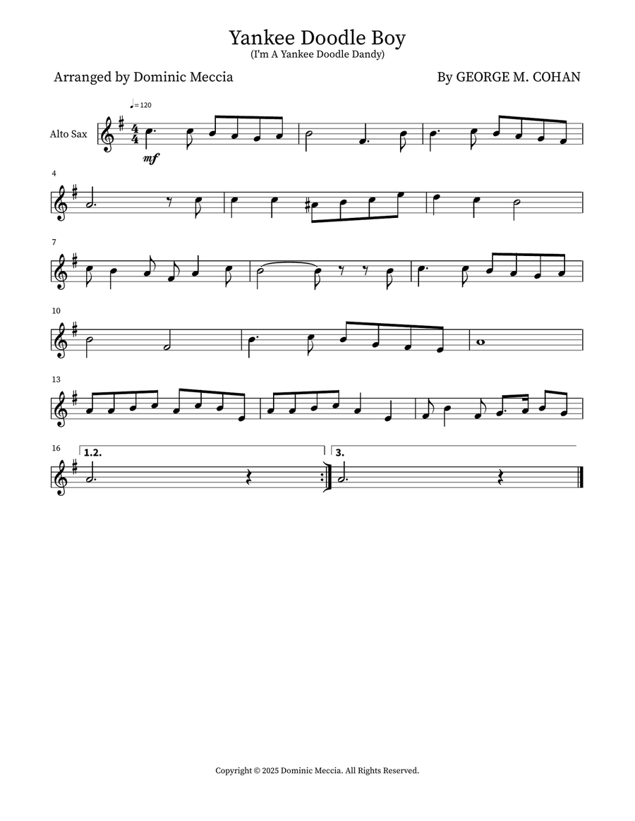 Yankee Doodle Boy Yankee Doodle Boy Woodwind Duet scores gallery preview page 2