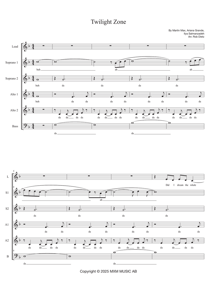 Twilight Zone Twilight Zone SSAA scores gallery preview page 1