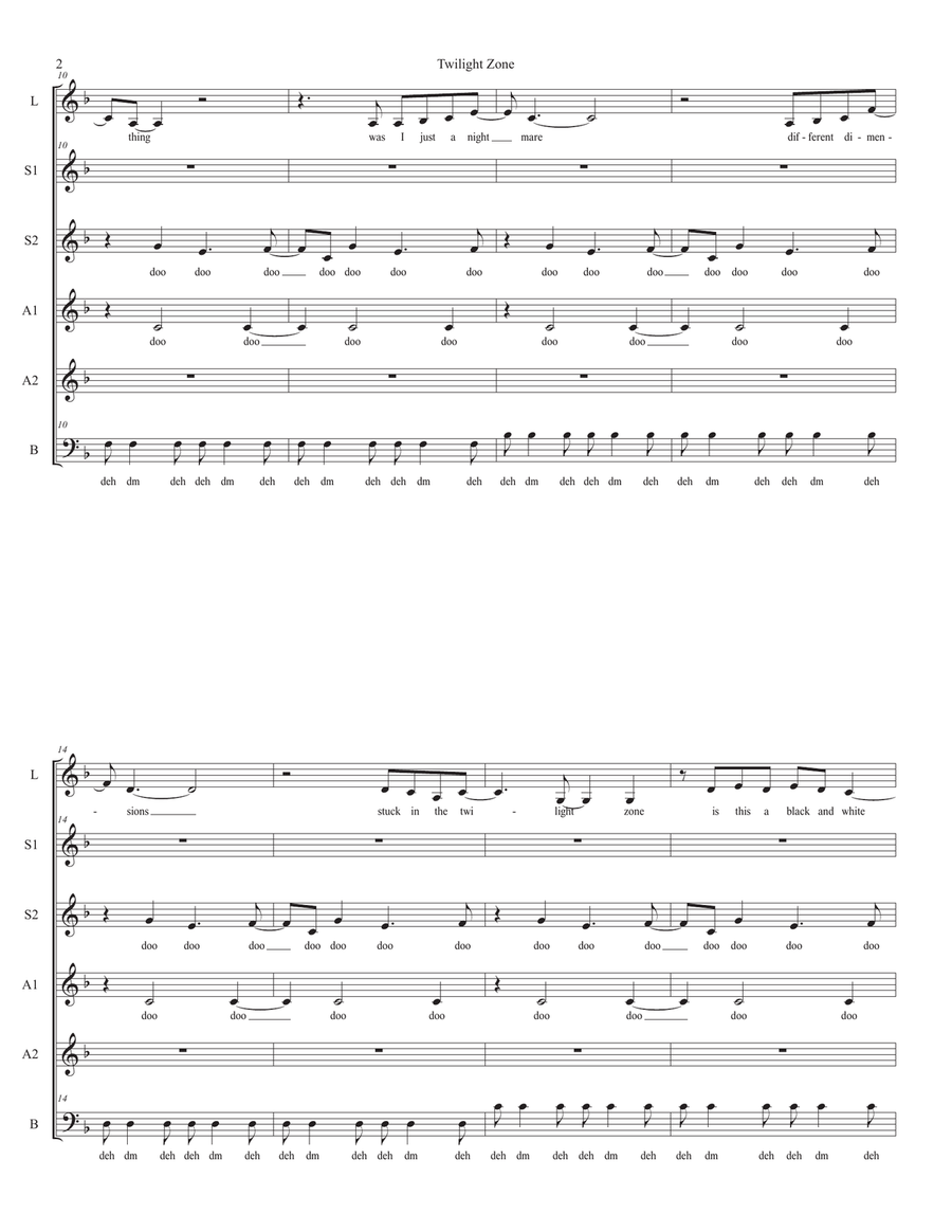 Twilight Zone Twilight Zone SSAA scores gallery preview page 2