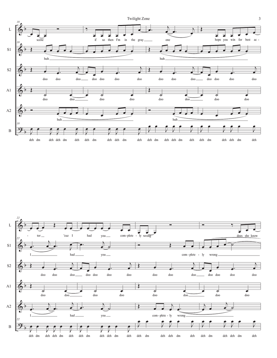 Twilight Zone Twilight Zone SSAA scores gallery preview page 3