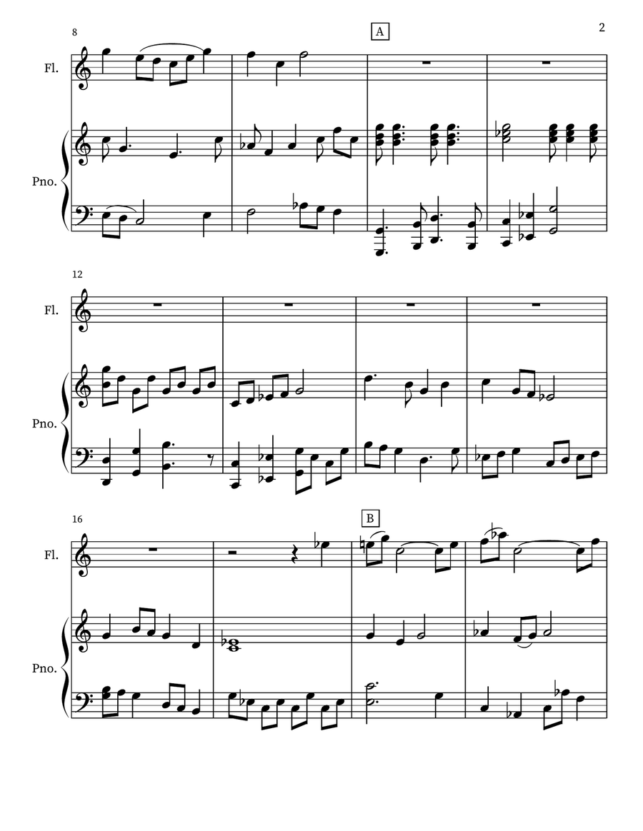 MOONLIT MEADOW Chamber Music scores gallery preview page 2