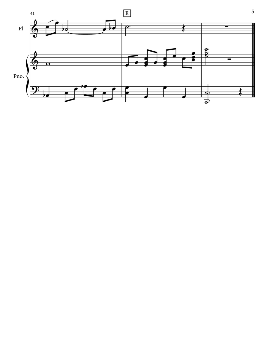 MOONLIT MEADOW Chamber Music scores gallery preview page 5