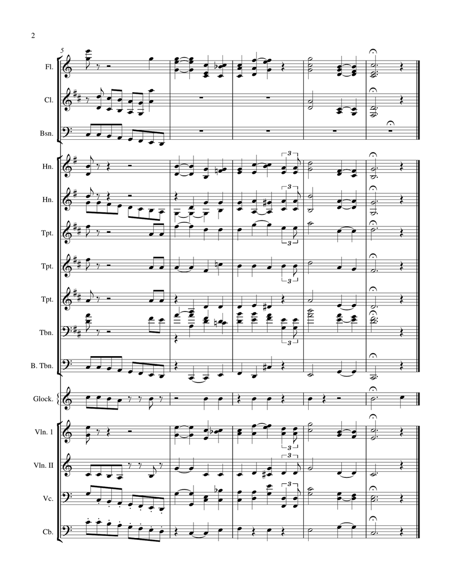 Ein Prosit der Gemutlichkeit Full Orchestra scores gallery preview page 2