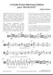 Diamond n.15 for beginner solo viola (grade 3-5) in contemporary Brazilian style (12-tone series)