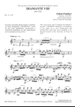 Diamond n.15 for beginner solo oboe (grade 3-5) in contemporary Brazilian style (12-tone series)