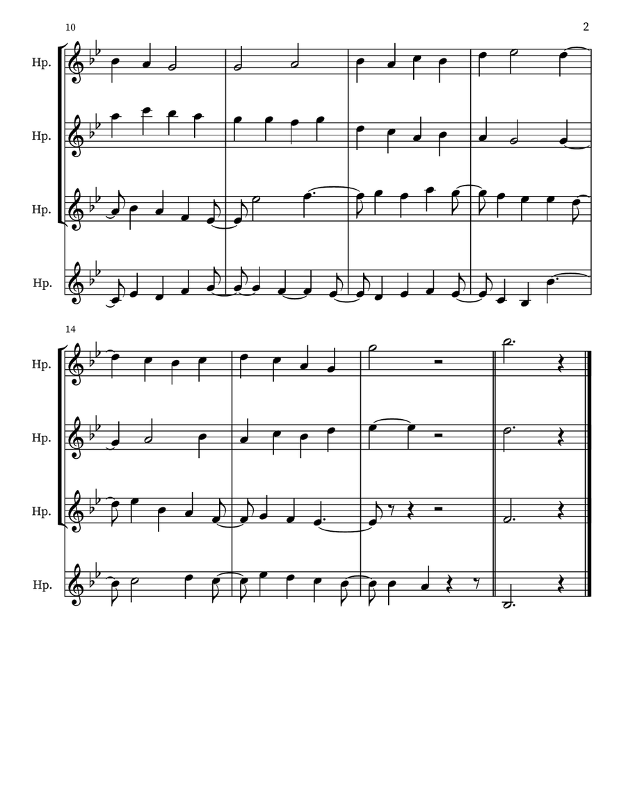 Prayerful Musing 123 Prayerful Musing 123 Small Ensemble scores gallery preview page 2