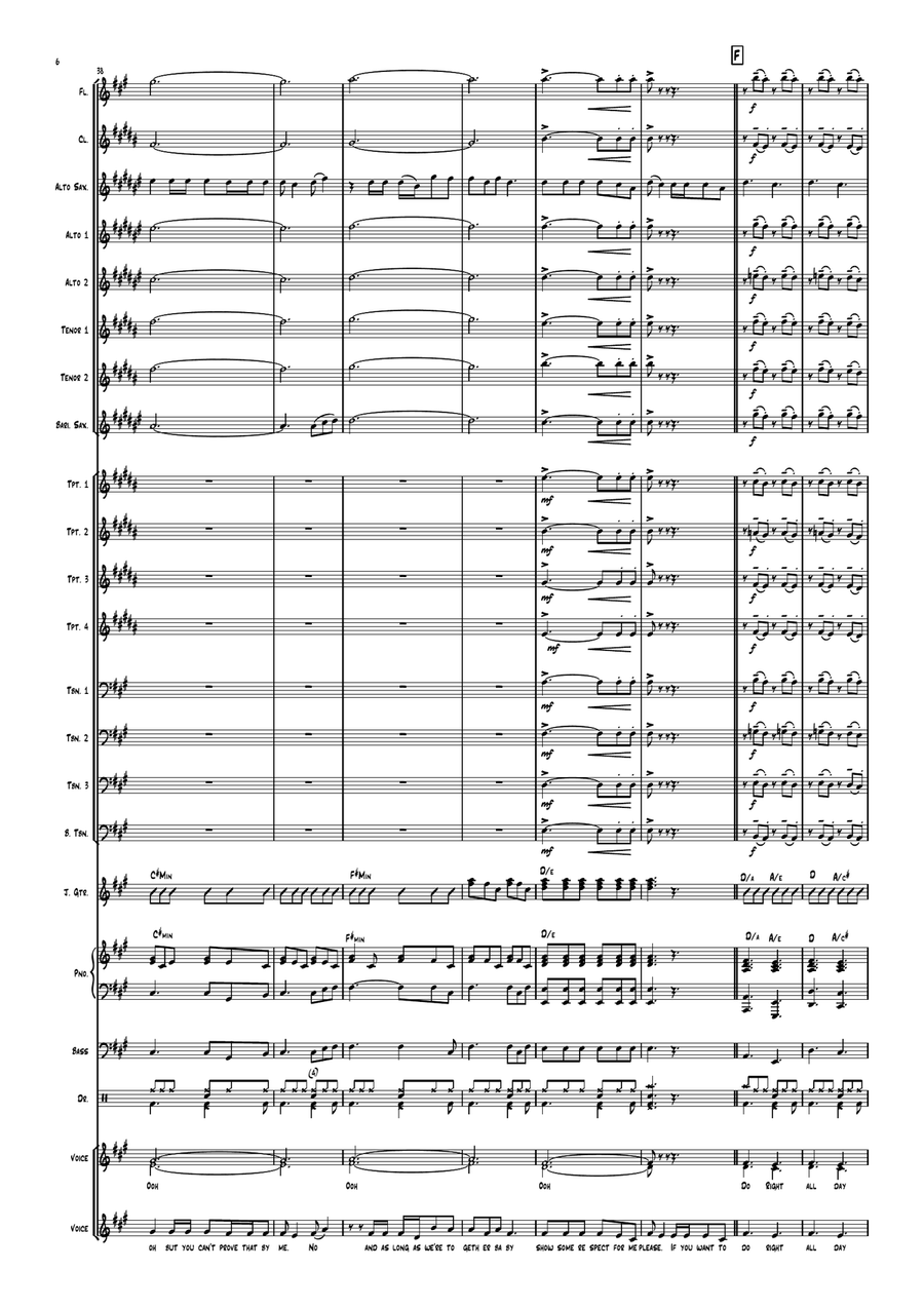 Flip Flop And Fly Flip Flop And Fly Jazz Ensemble scores gallery preview page 6