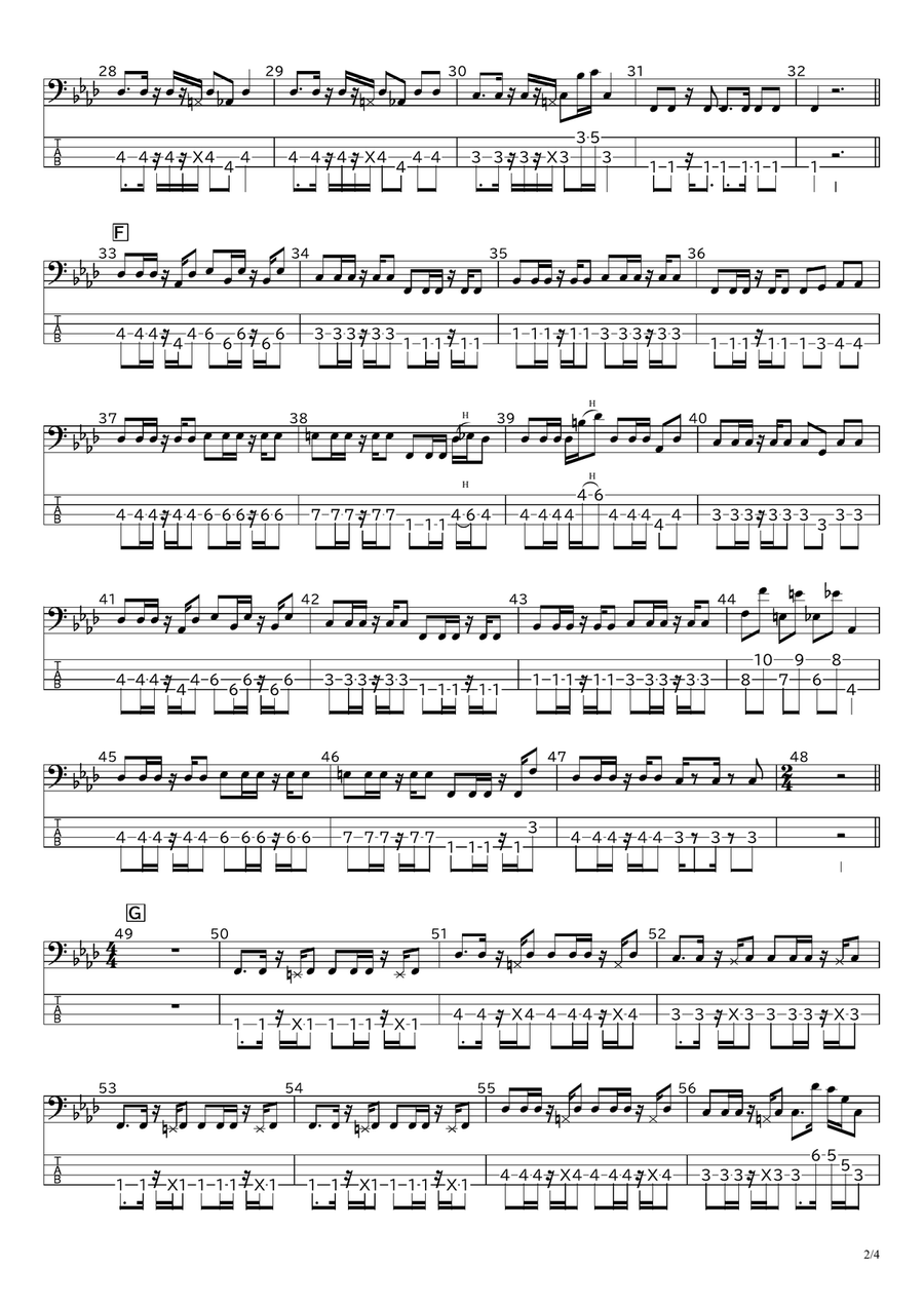 Sangenshoku Acoustic Guitar scores gallery preview page 2