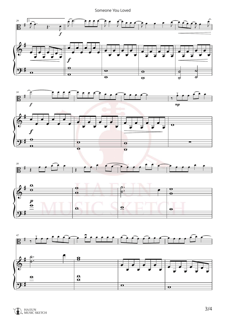 Someone You Loved Someone You Loved Chamber Music scores gallery preview page 3