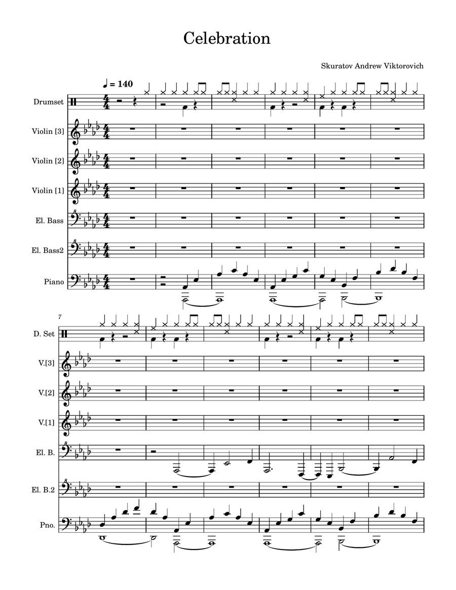 Celebration Celebration Full Orchestra scores gallery preview page 1