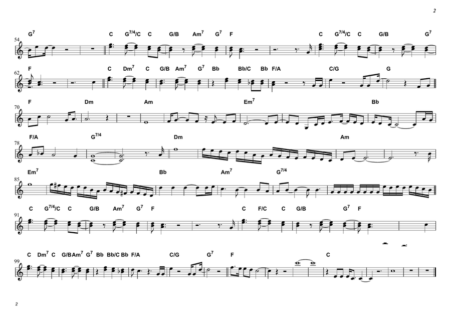 These Are The Days Of Our Lives Piano scores gallery preview page 3