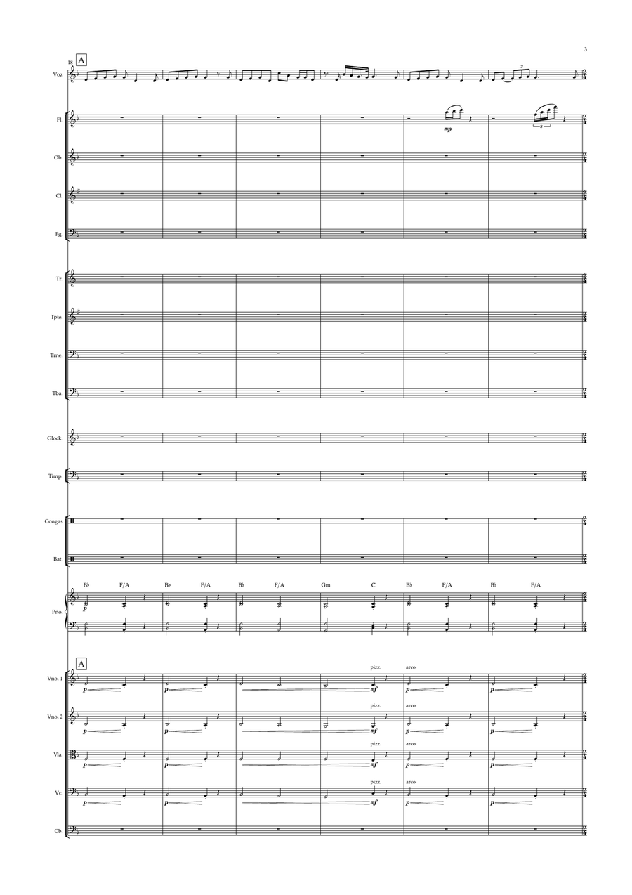 Can You Feel The Love Tonight Full Orchestra scores gallery preview page 3