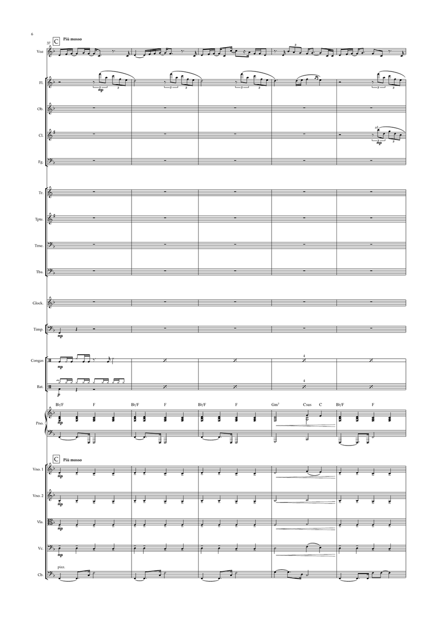 Can You Feel The Love Tonight Full Orchestra scores gallery preview page 6