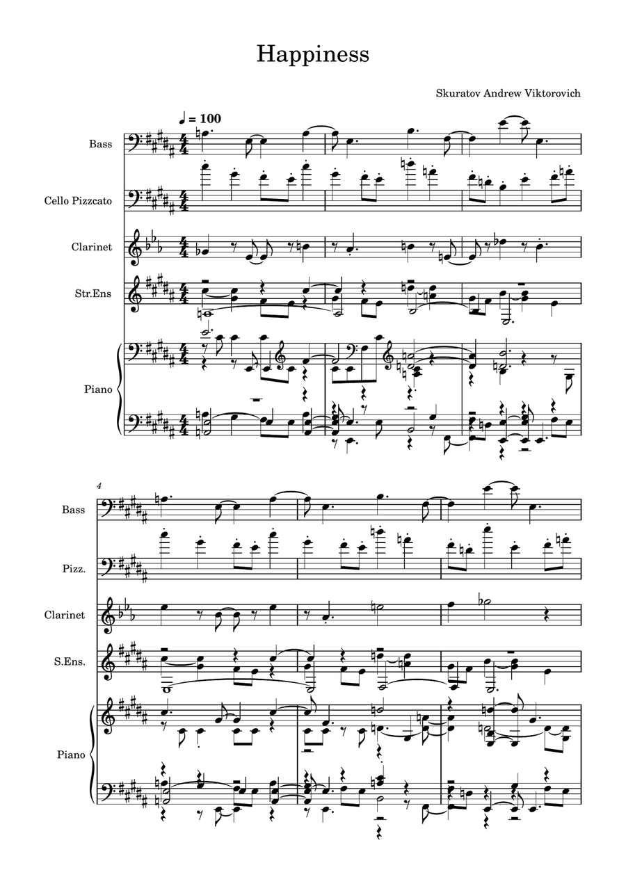 Happiness Happiness Full Orchestra scores gallery preview page 1