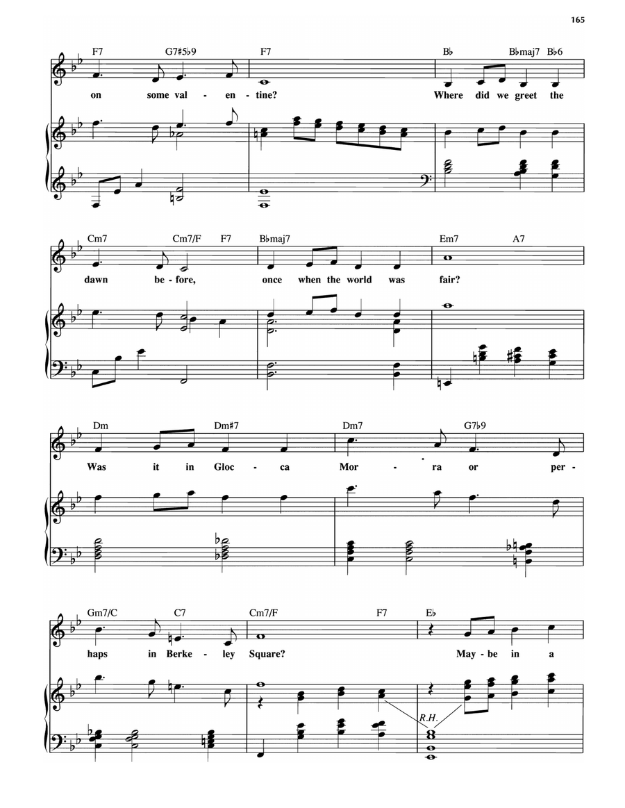 Where Have I Seen Your Face Before Piano, Vocal, Guitar scores gallery preview page 2