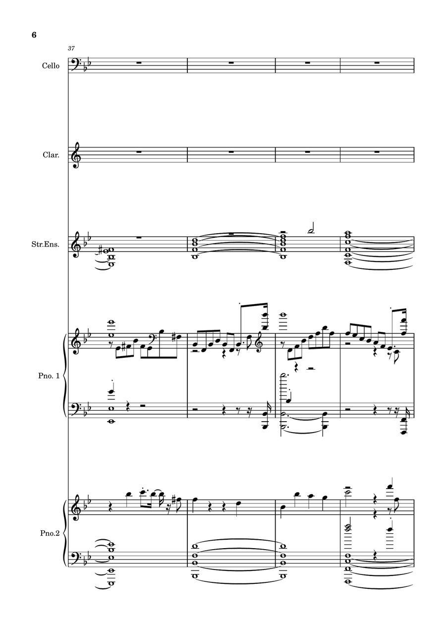 Clarinet Clarinet Full Orchestra scores gallery preview page 6