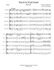 March for Wind Sextet - WO 29