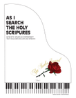 As I Search the Holy Scriptures - SATB and Organ