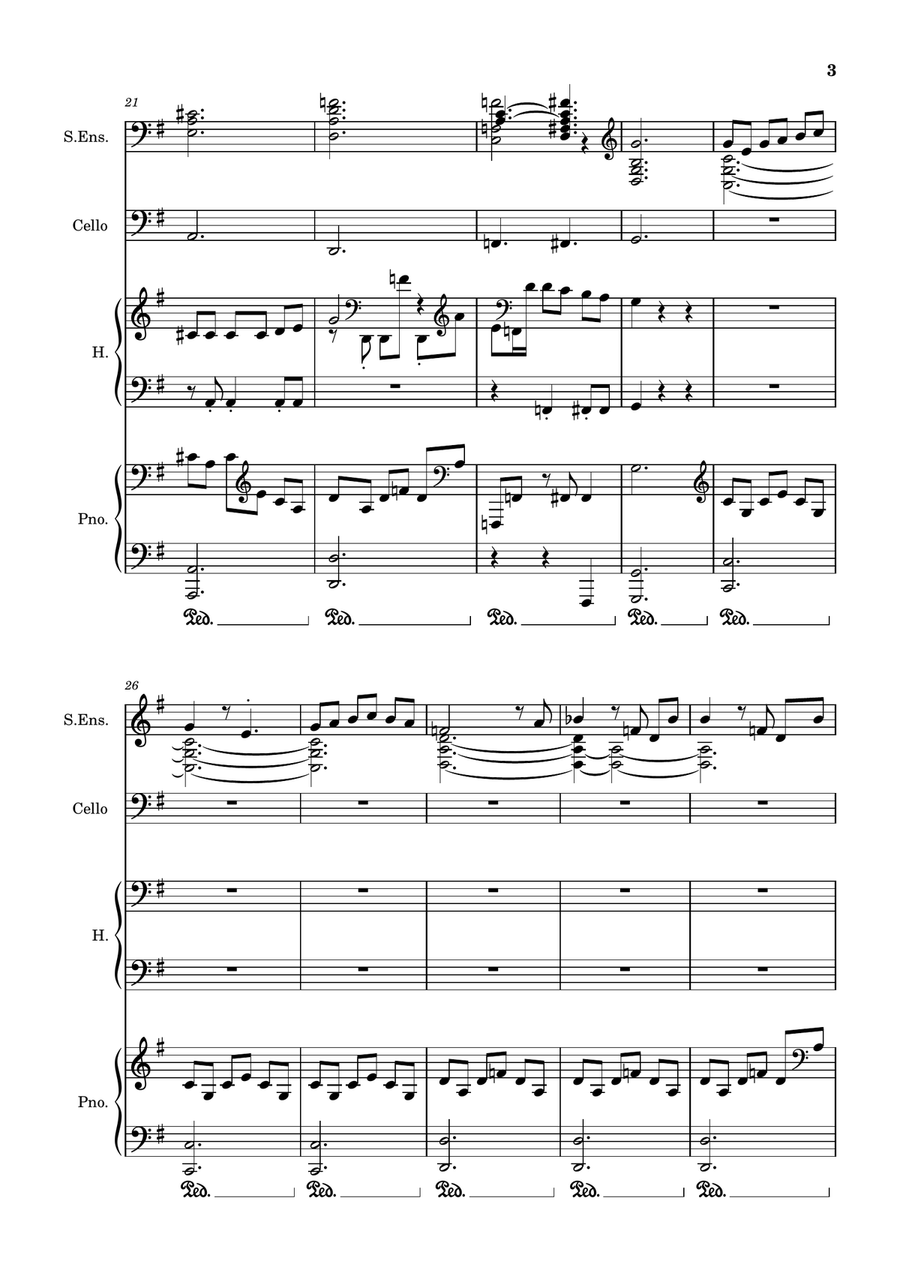Waltz 4 Waltz 4 Full Orchestra scores gallery preview page 3
