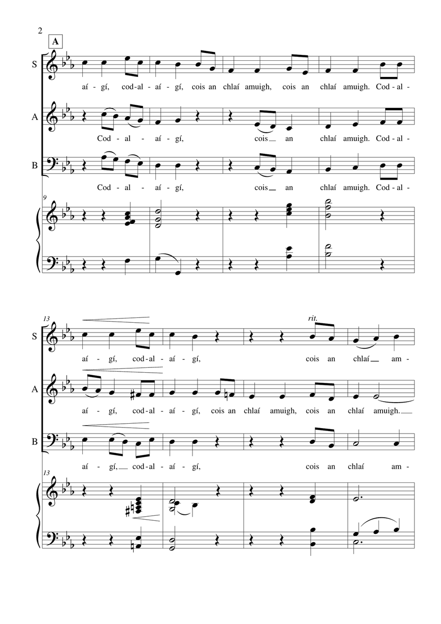 Éiníní Éiníní 3-Part scores gallery preview page 3