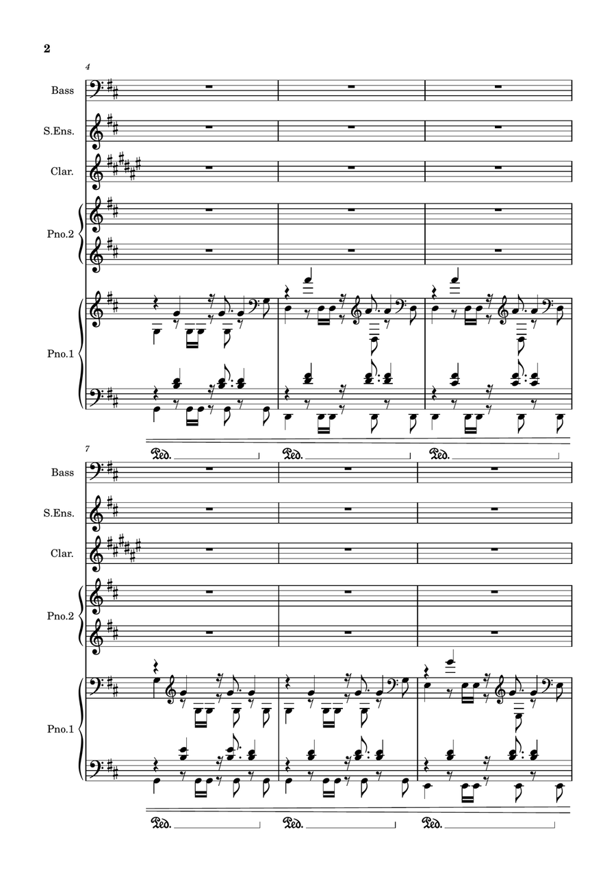 Two Player Game Two Player Game Full Orchestra scores gallery preview page 2
