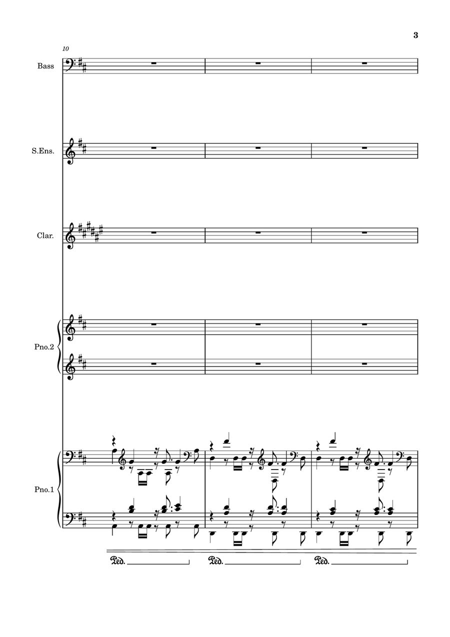 Two Player Game Two Player Game Full Orchestra scores gallery preview page 3