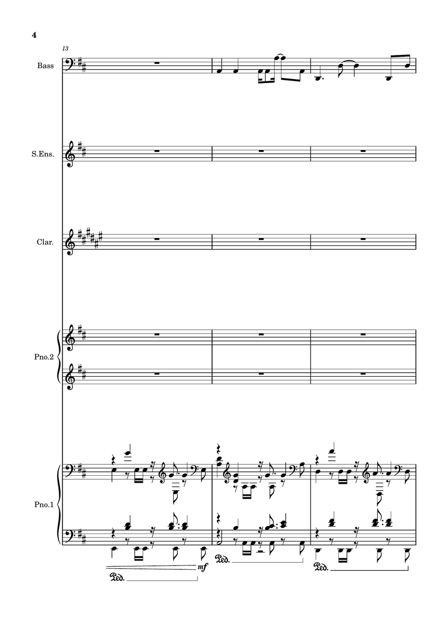 Two Player Game Two Player Game Full Orchestra scores gallery preview page 4
