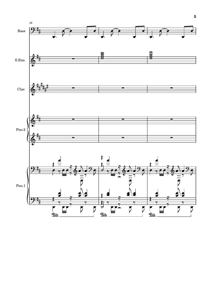 Two Player Game Two Player Game Full Orchestra scores gallery preview page 5