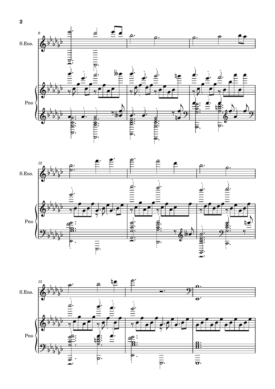 Piano Improvisation 21 Piano Improvisation 21 Full Orchestra scores gallery preview page 2