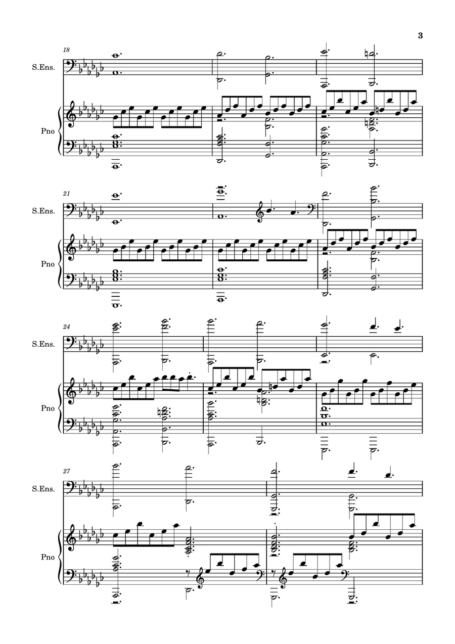 Piano Improvisation 21 Piano Improvisation 21 Full Orchestra scores gallery preview page 3