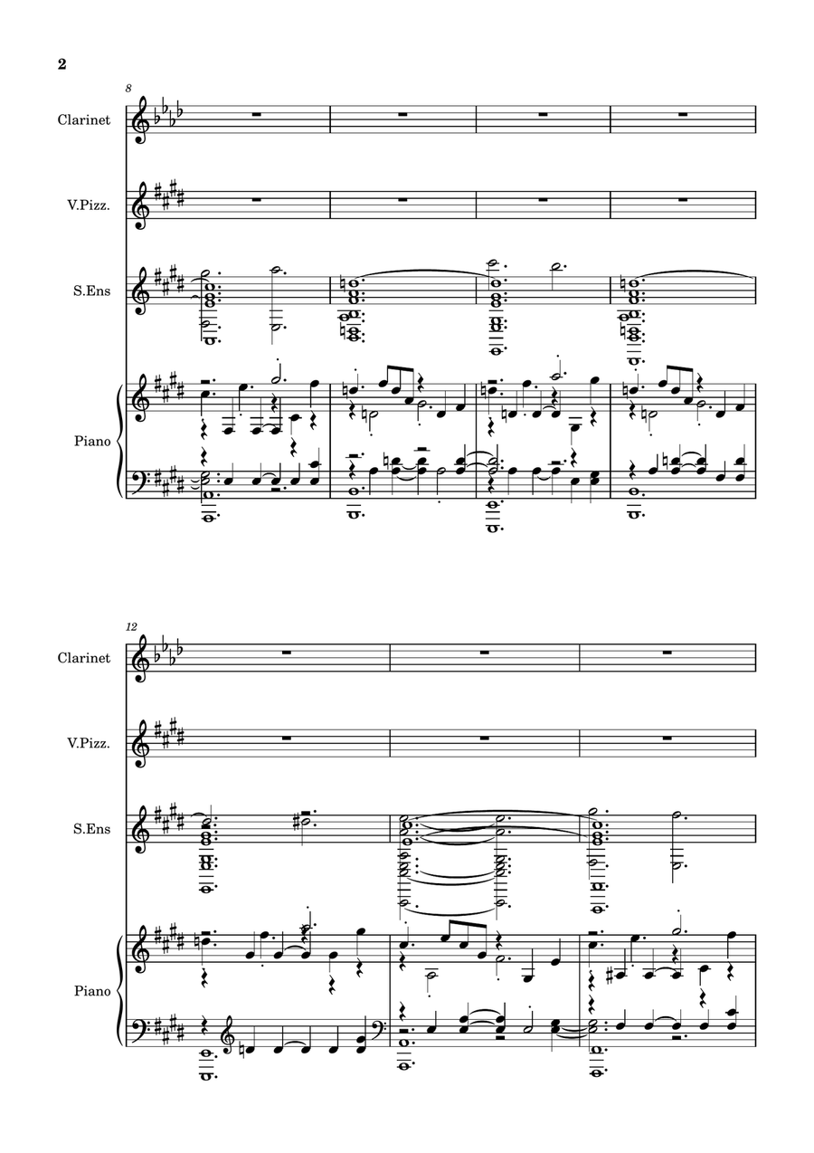 Piano Improvisation 23 Piano Improvisation 23 Full Orchestra scores gallery preview page 2